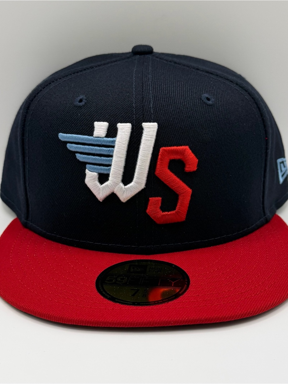 Wichita Wind Surge New Era 59FIFTY 7 5/8 Fitted Hat Authentic On-field Cap